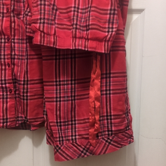 Victoria's Secret Red Plaid Pajama Set - Picture 5 of 5